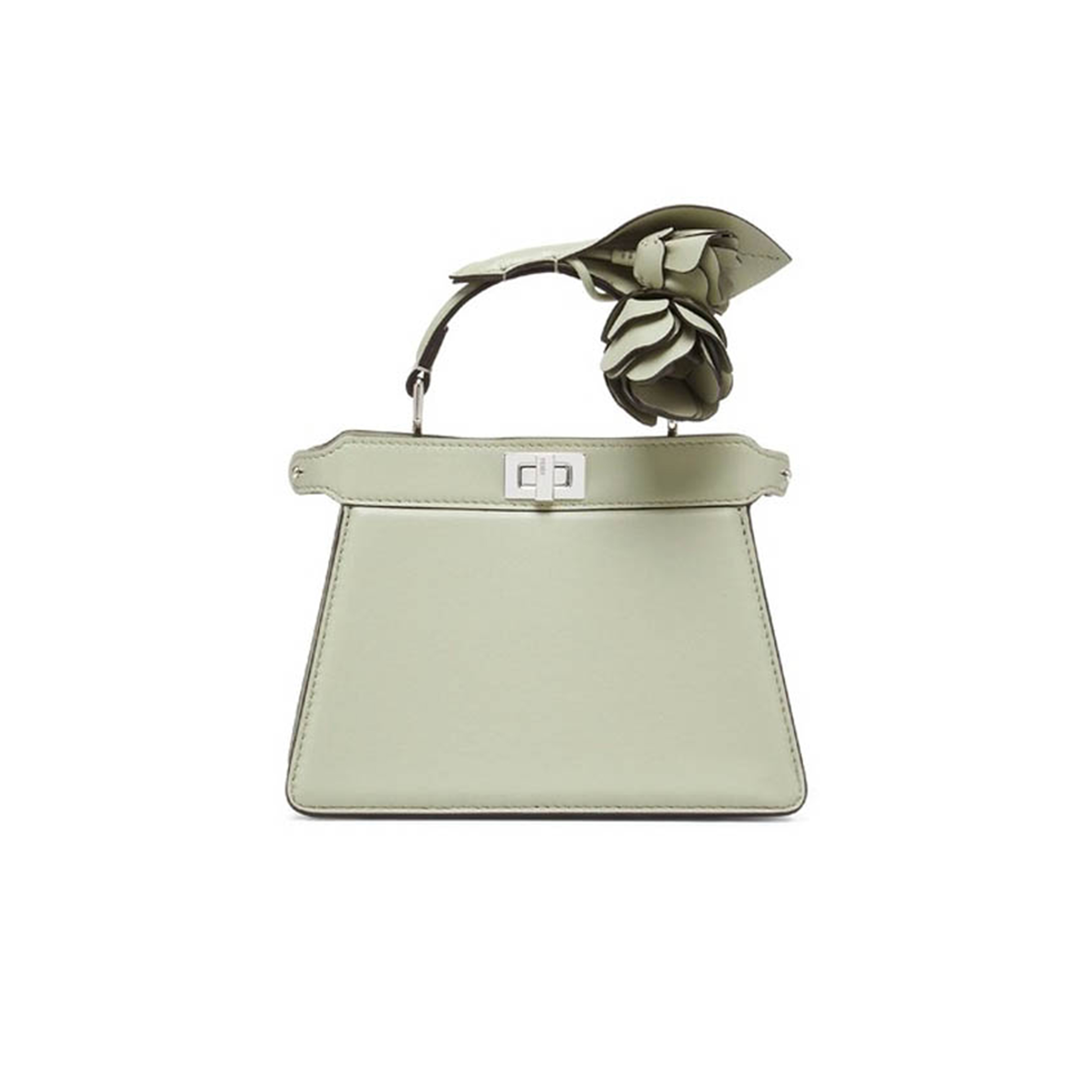 FENDI PEEKABOO I SEE U SATCHEL GREEN TEA 8BN335ANSZF1K3I (20*15*10.5cm)